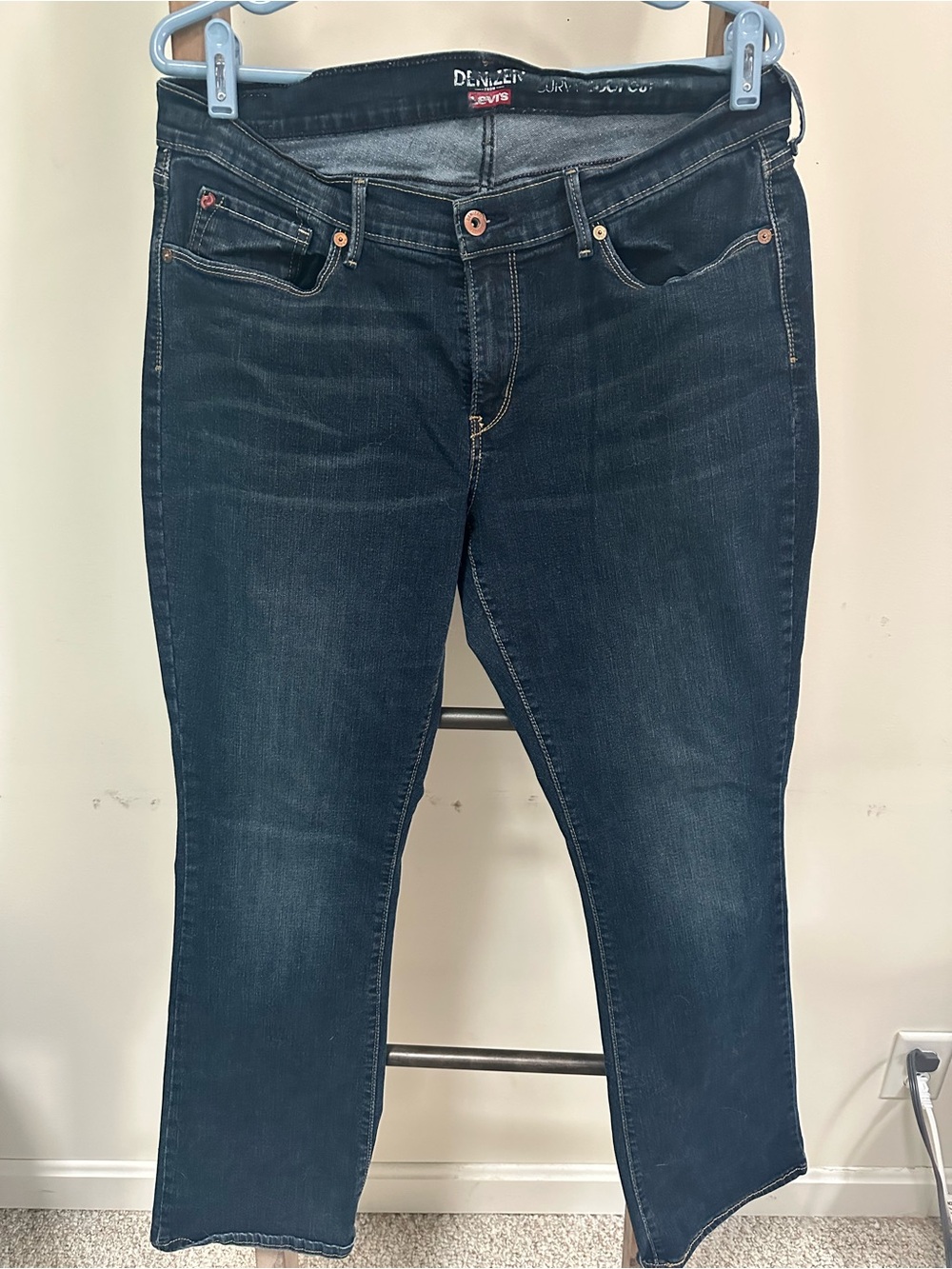 Denizen Levi's Dark Wash Curvy Bootcut Jeans